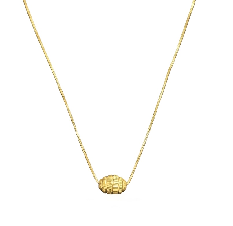 Classic Plain Gold Chain Necklace