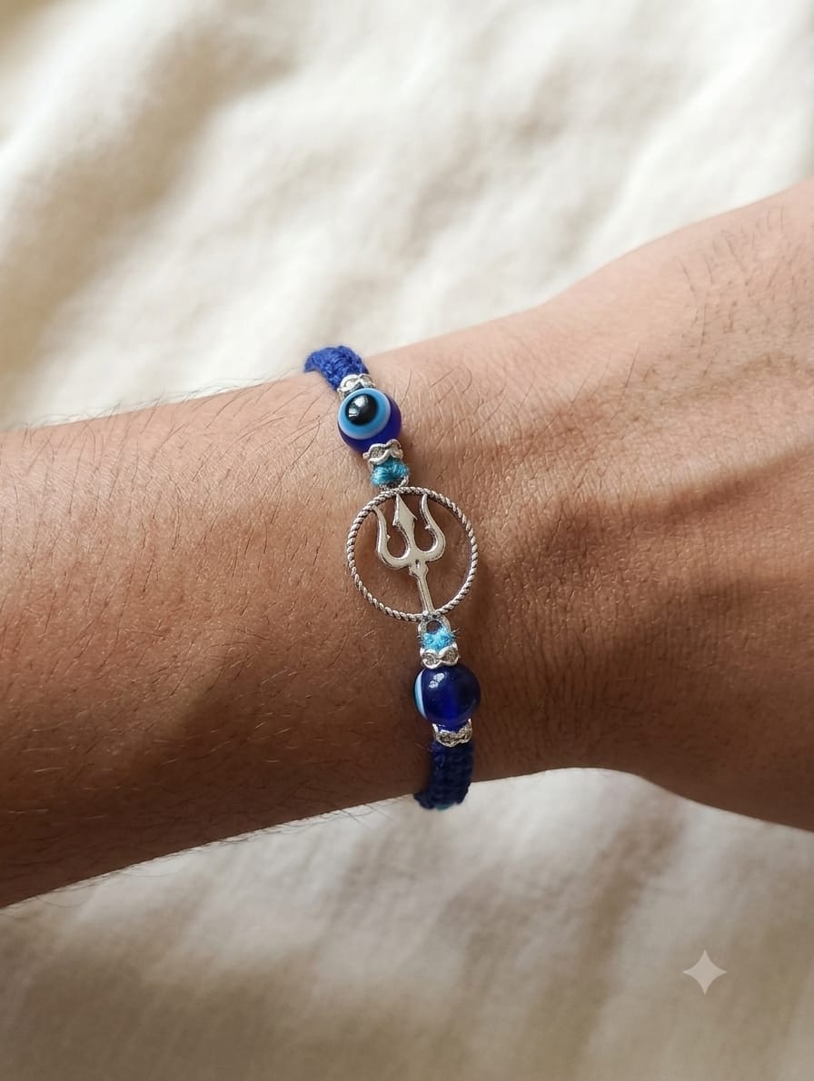 Neel Divine Silver Rakhi