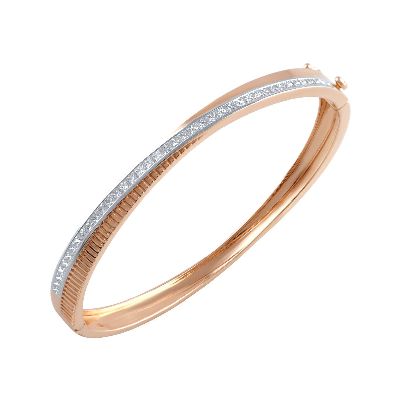 Lustre Line Diamond Bangle