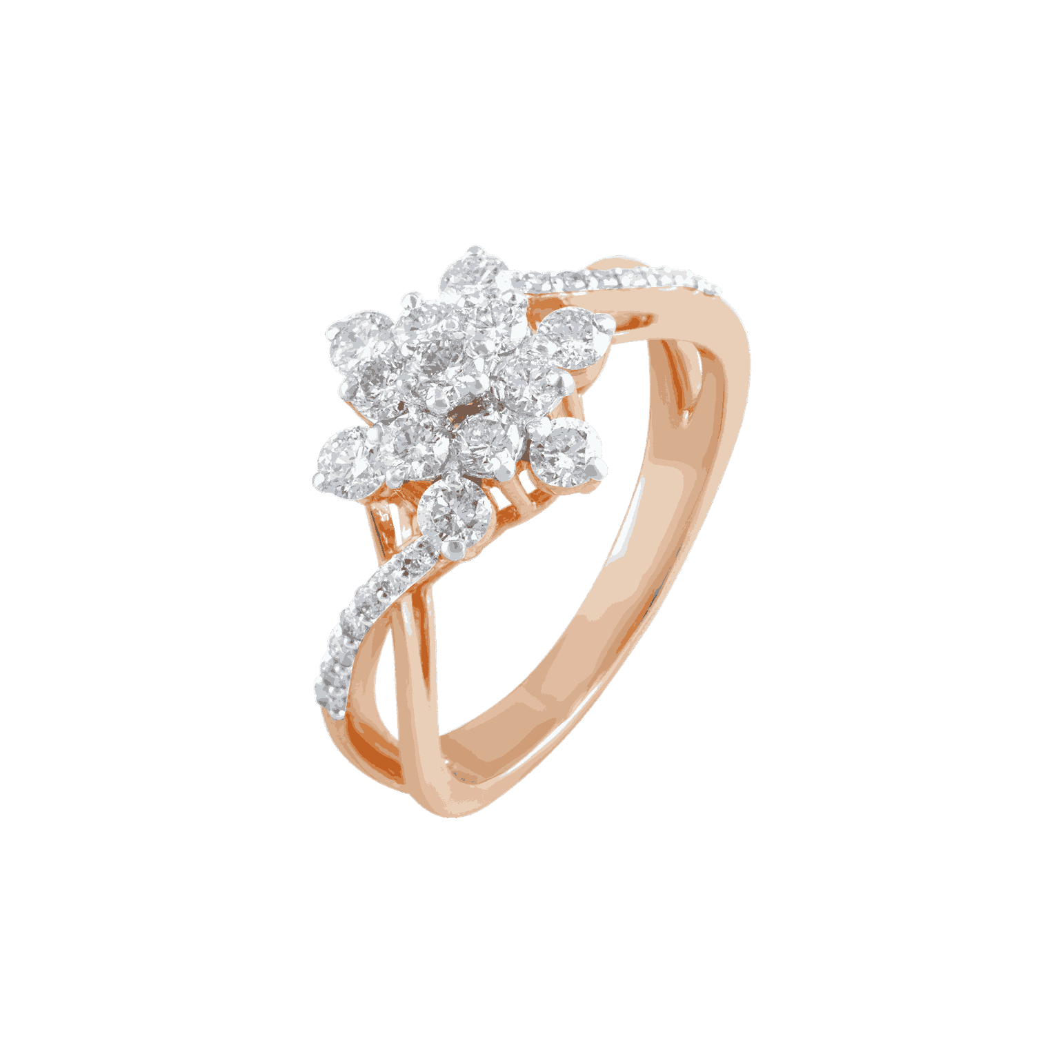 Crystal Flora Ring