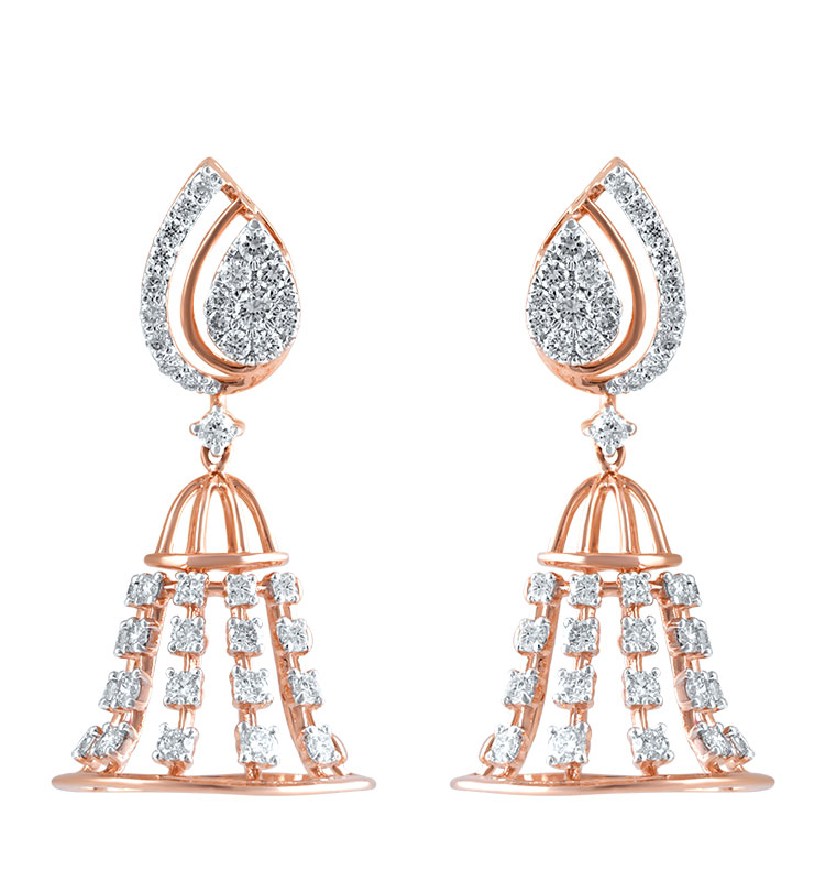 Celestial Jhumka Drop Earrings