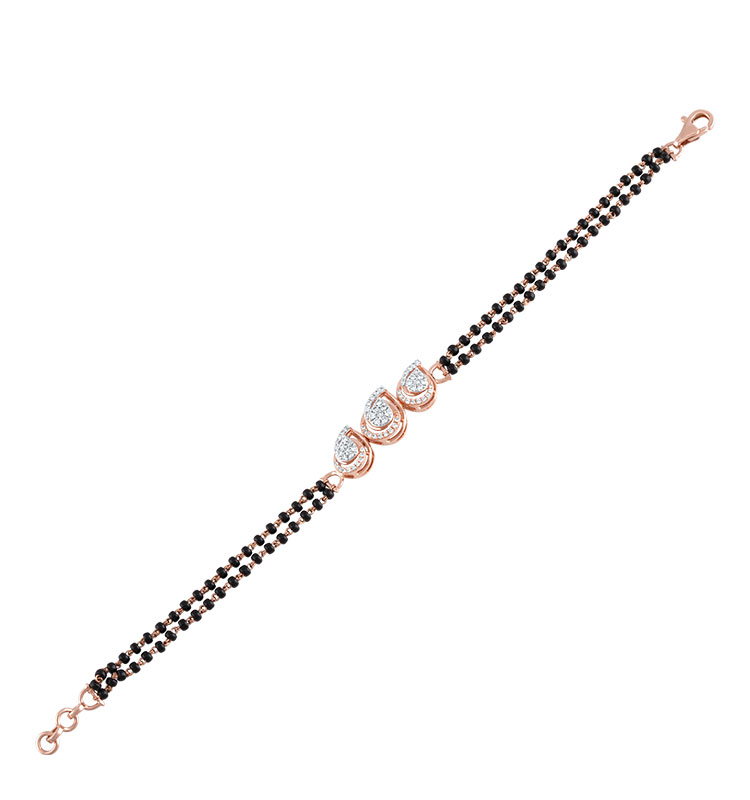 Trinity Spark Mangalsutra Bracelet