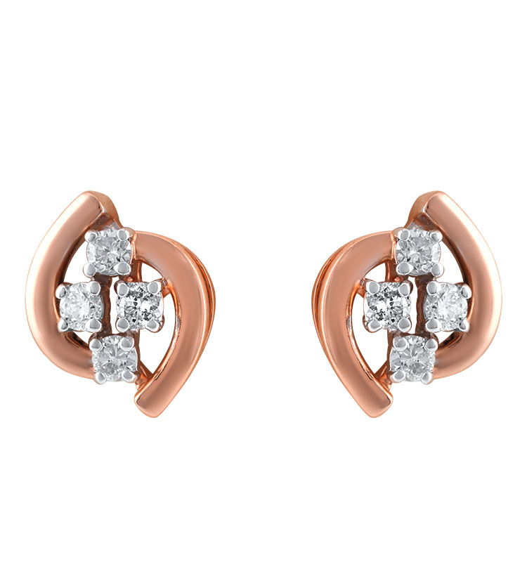 Twilight Glint Stud Earrings