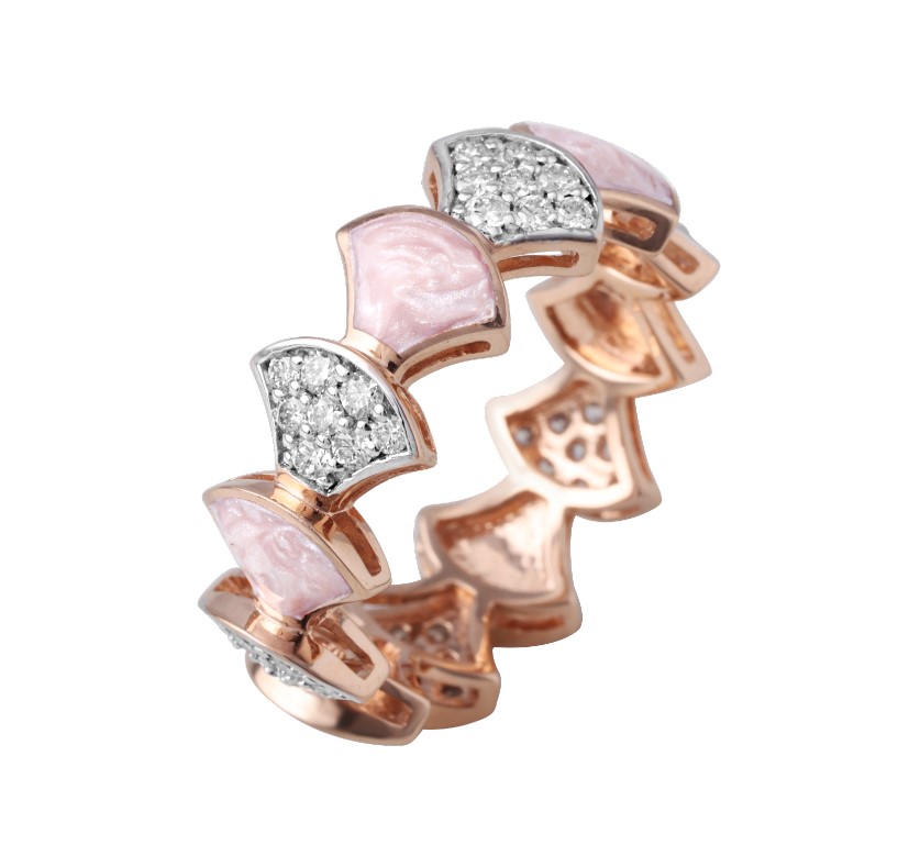 Pink Whisper Ring