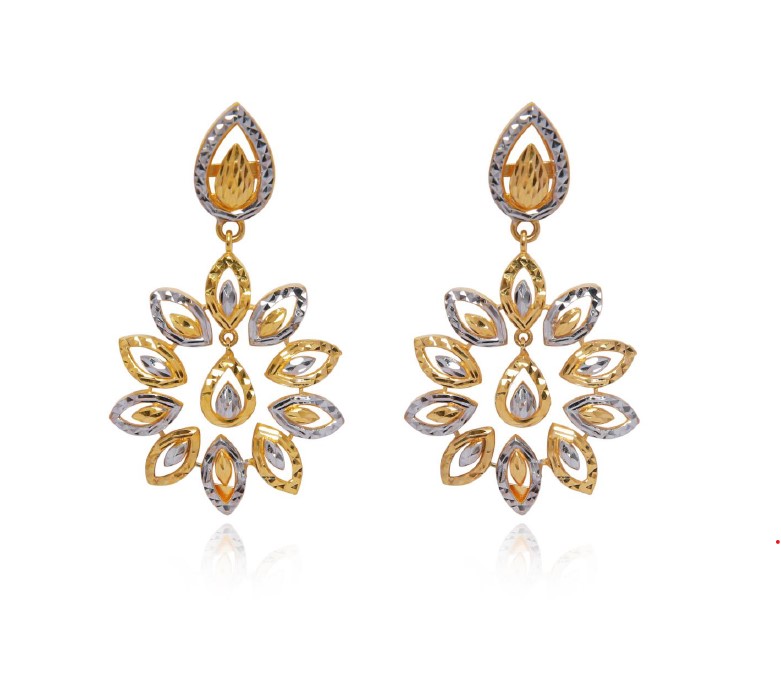 Sunara Blossom Earrings Golden Blossom