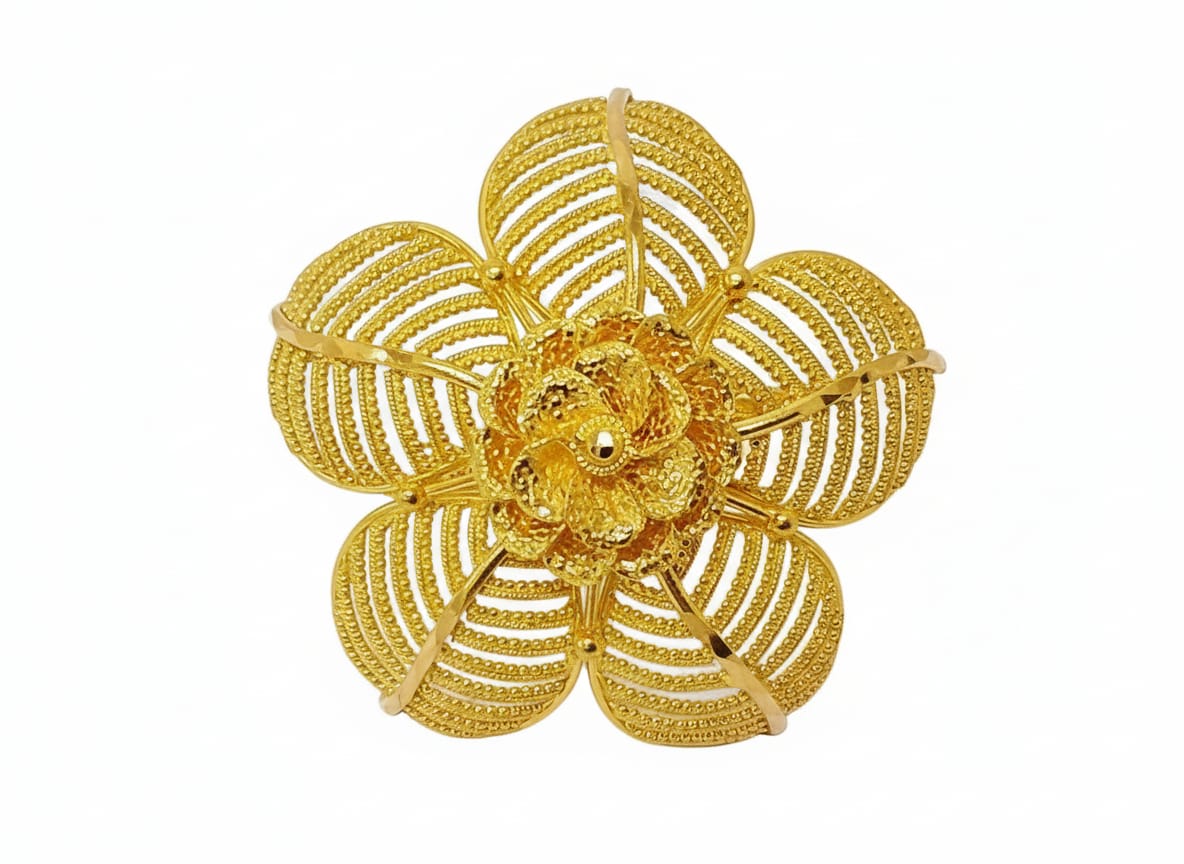 Filigree Flower Ring