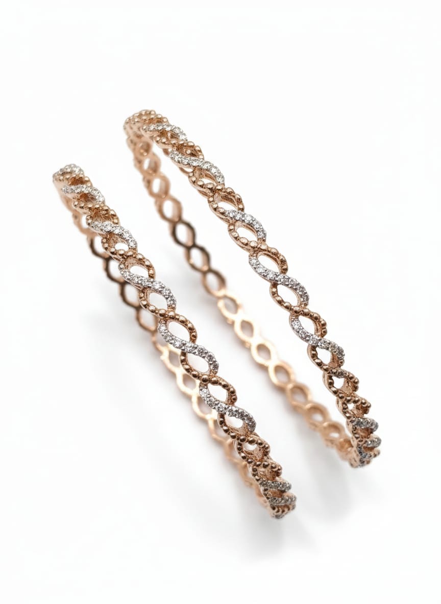 Infinity Loop Bangles