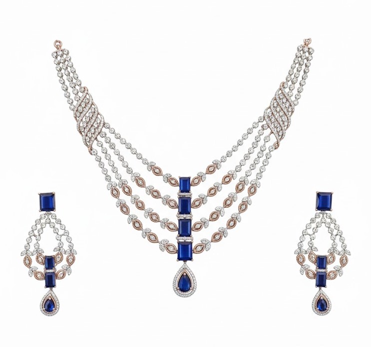 Midnight Drape Necklace