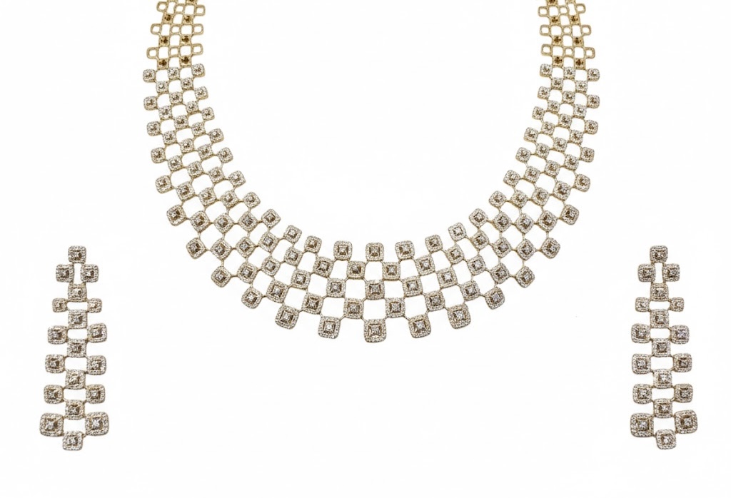 Golden Loom Necklace