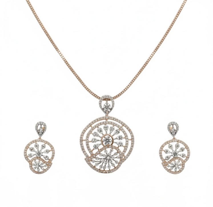 Moonlight Circle Pendant