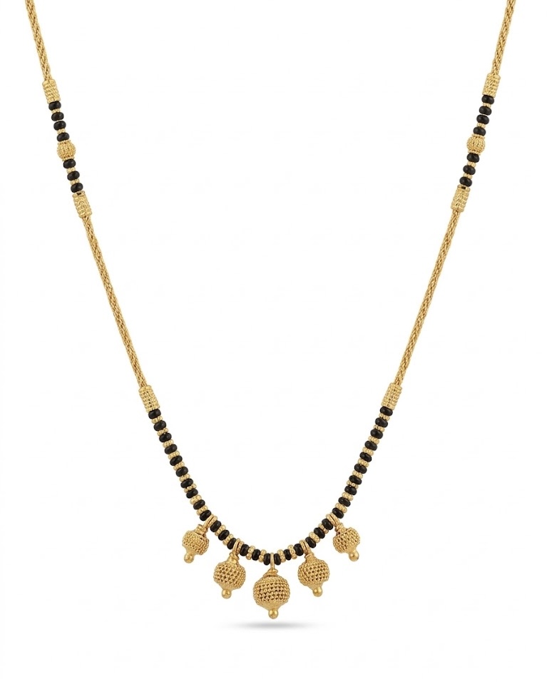Kanika Multi Drop 22K Gold Mangalsutra