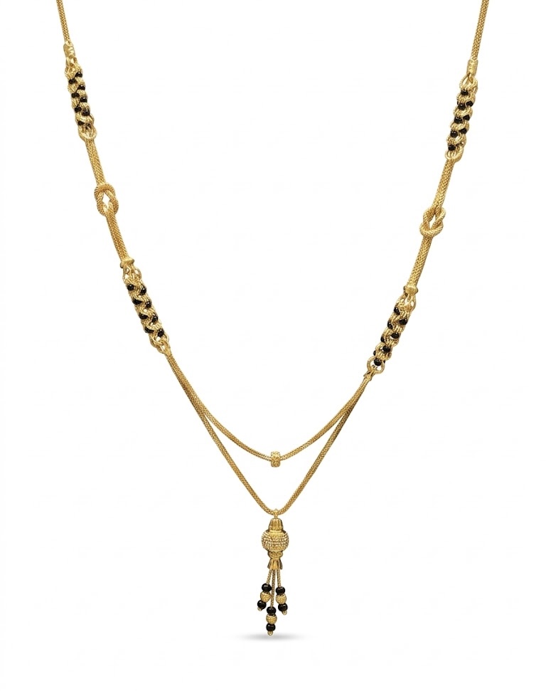 Trisha Layered 22K Gold Mangalsutra