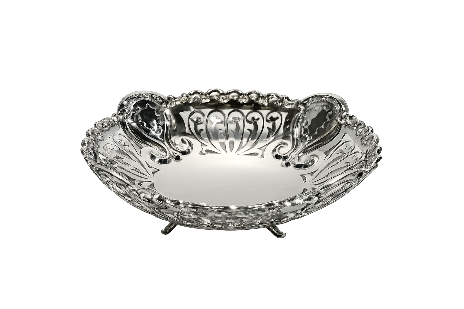 Regal Oval Silver Serving Bowl